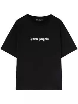 Palm Angels футболка с логотипом, черный