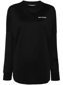Palm Angels футболка с логотипом, черный