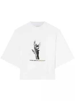 Palm Angels футболка Wings, белый