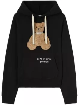 Palm Angels худи Bear In Mind, черный