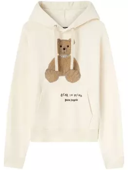 Palm Angels худи Bear In Mind, серый