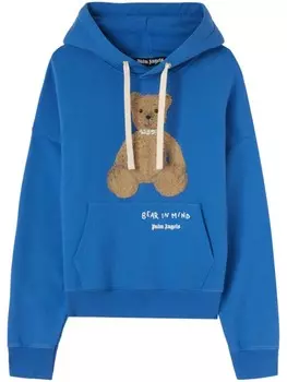 Palm Angels худи Bear In Mind, синий