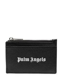 Palm Angels картхолдер Gothic с логотипом, черный