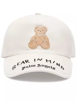 Palm Angels кепка Bear In Mind, белый