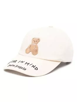 Palm Angels кепка Bear in Mind, белый