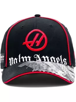 Palm Angels кепка Haas F1 Team x New Era из коллаборации с Moneygram, черный