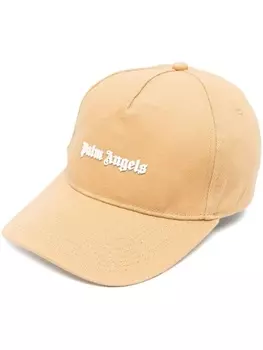 Palm Angels кепка с логотипом, нейтральный цвет