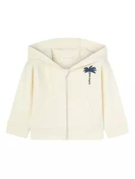 Palm Angels Kids худи с логотипом, нейтральный