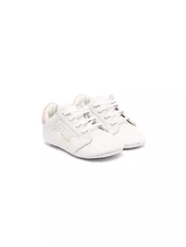 Palm Angels Kids кроссовки с контрастной вставкой, белый