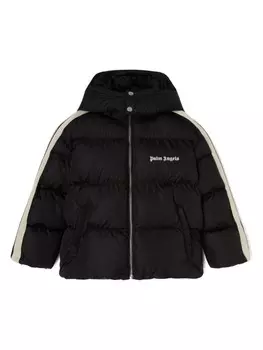 Palm Angels Kids куртка с логотипом, черный