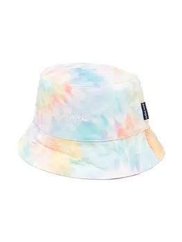 Palm Angels Kids панама с принтом тай-дай, мультиколор