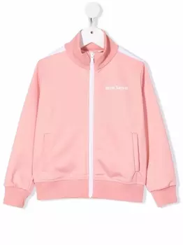 Palm Angels Kids спортивная куртка на молнии, розовый