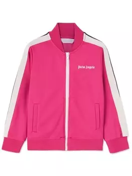 Palm Angels Kids спортивная куртка с логотипом, розовый