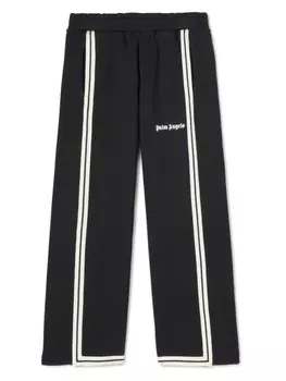Palm Angels Kids спортивные брюки с логотипом, черный