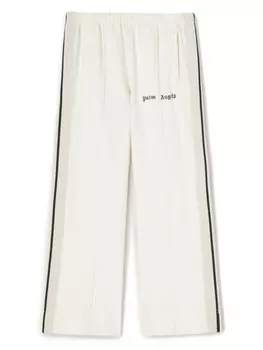 Palm Angels Kids спортивные брюки с логотипом, белый