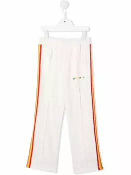Palm Angels Kids спортивные брюки с разноцветными лампасами