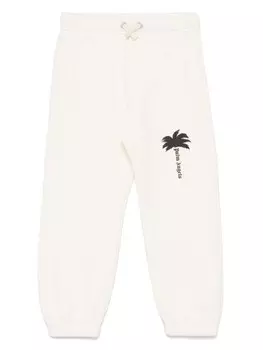Palm Angels Kids спортивные брюки The Palm, нейтральный цвет