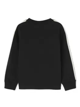 Palm Angels Kids толстовка с логотипом, черный