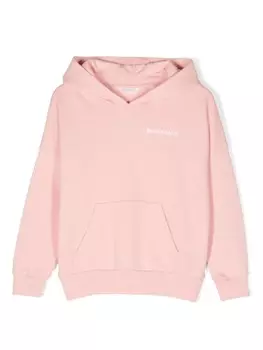 Palm Angels Kids толстовка с логотипом, розовый