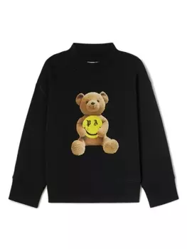 Palm Angels Kids толстовка с принтом, черный