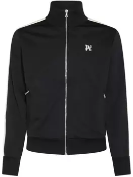Palm Angels куртка с вышитым логотипом, черный