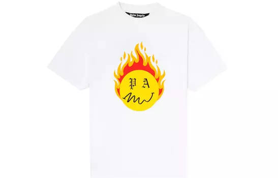 PALM ANGELS Мужская футболка, Белый