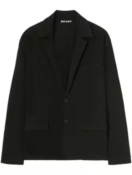 Palm Angels однобортный пиджак, черный