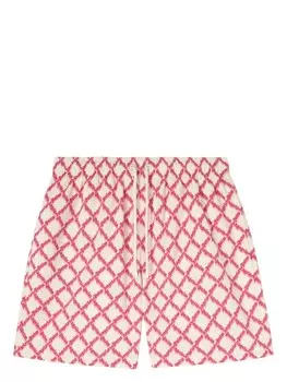 Palm Angels плавки-шорты с логотипом, розовый