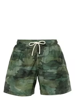 Palm Angels плавки-шорты с принтом Seasonal Camo, зеленый
