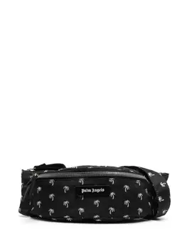 Palm Angels поясная сумка Mini Palms с логотипом, черный