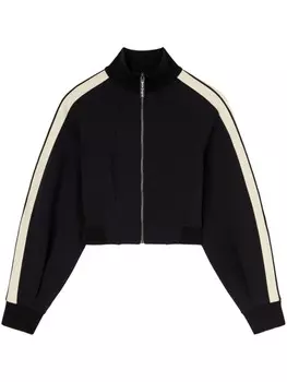 Palm Angels спортивная куртка на молнии, черный