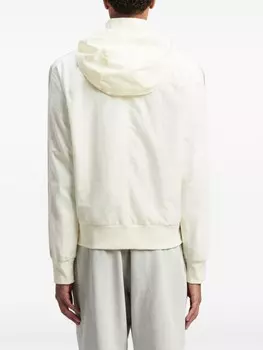 Palm Angels спортивная куртка с монограммой, белый