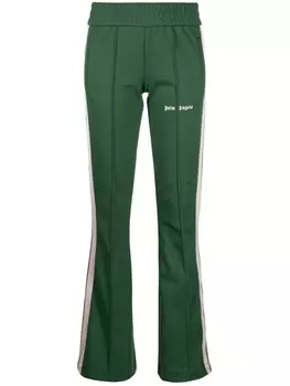 Palm Angels спортивные брюки с логотипом, зеленый