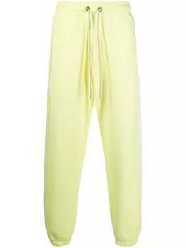 Palm Angels спортивные брюки с логотипом, желтый