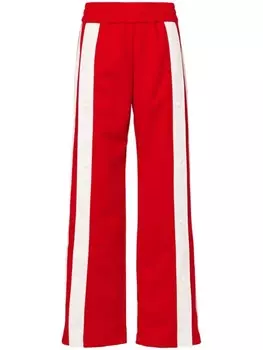 Palm Angels спортивные брюки с полосками, красный
