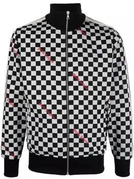 Palm Angels спортивные брюки с принтом, черный