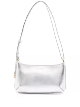 Palm Angels сумка Giorgina с эффектом металлик, серебристый
