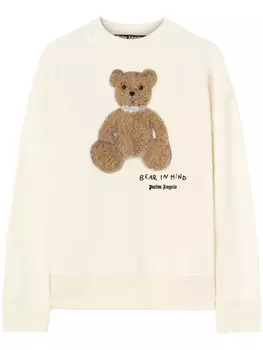 Palm Angels толстовка Bear In Mind, белый