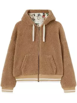 Palm Angels толстовка Bear In Mind, коричневый