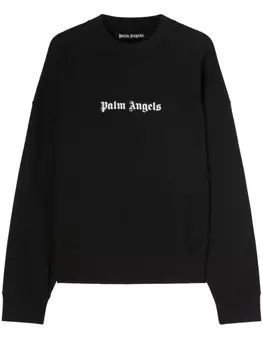 Palm Angels толстовка с логотипом, черный