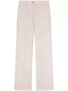 Palm Angels жаккардовые брюки, розовый