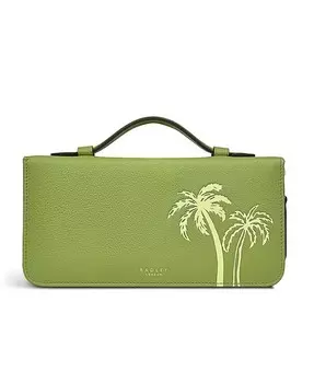 Palm Bay- дорожный кошелек Radley London, зеленый