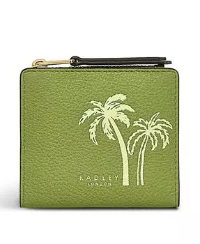 Palm Bay - кошелек для монет Radley London, зеленый