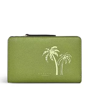 Palm Bay — средний кошелек двойного сложения Radley London, зеленый