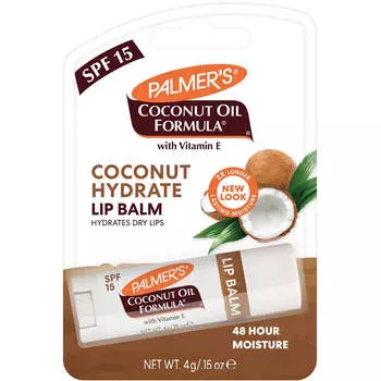 PALMER'S Coconut Oil Formula Lip Balm SPF15 ухаживающий бальзам для губ с кокосовым маслом 4г