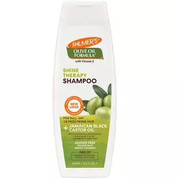 PALMER'S Olive Oil Formula Smoothing Shampoo питательный и разглаживающий шампунь на основе оливкового масла первого холодного отжима 400мл