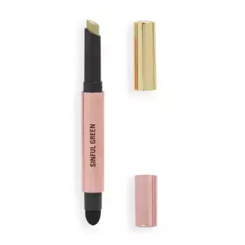 Палочка для теней Summer Mood Shadow Stick Revolution, цвет sinful green
