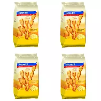 Палочки из сырного теста Roland Swiss Twist, 100 г, 4 шт. Genuport Trade Gmbh