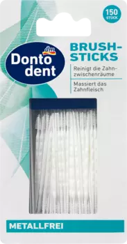 Палочки-кисти безметалловые 150 шт. Dontodent