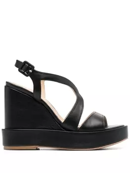 Paloma Barcel босоножки Eider 115 на танкетке, черный
